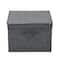 Household Essentials Canvas Storage Boxes with Lids, 2ct.
